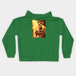 Monster battle Kids Hoodie